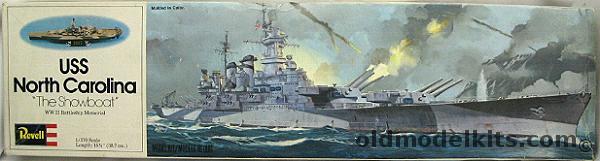 Revell 1/570 USS North Carolina, H313 plastic model kit